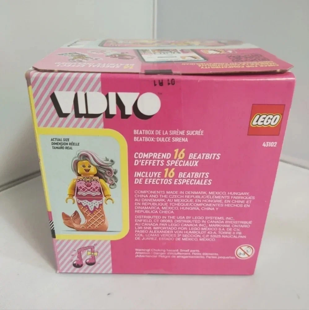 Lego Vidiyo Candy Mermaid Beatbox 43102 NWT Building Toy Set
